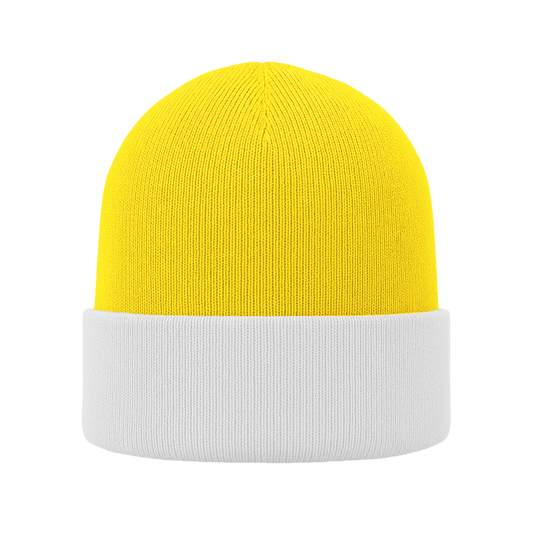 Gorro | Combinado | Cabeza amarillo oro (C67) / Frente Blanco (C01)