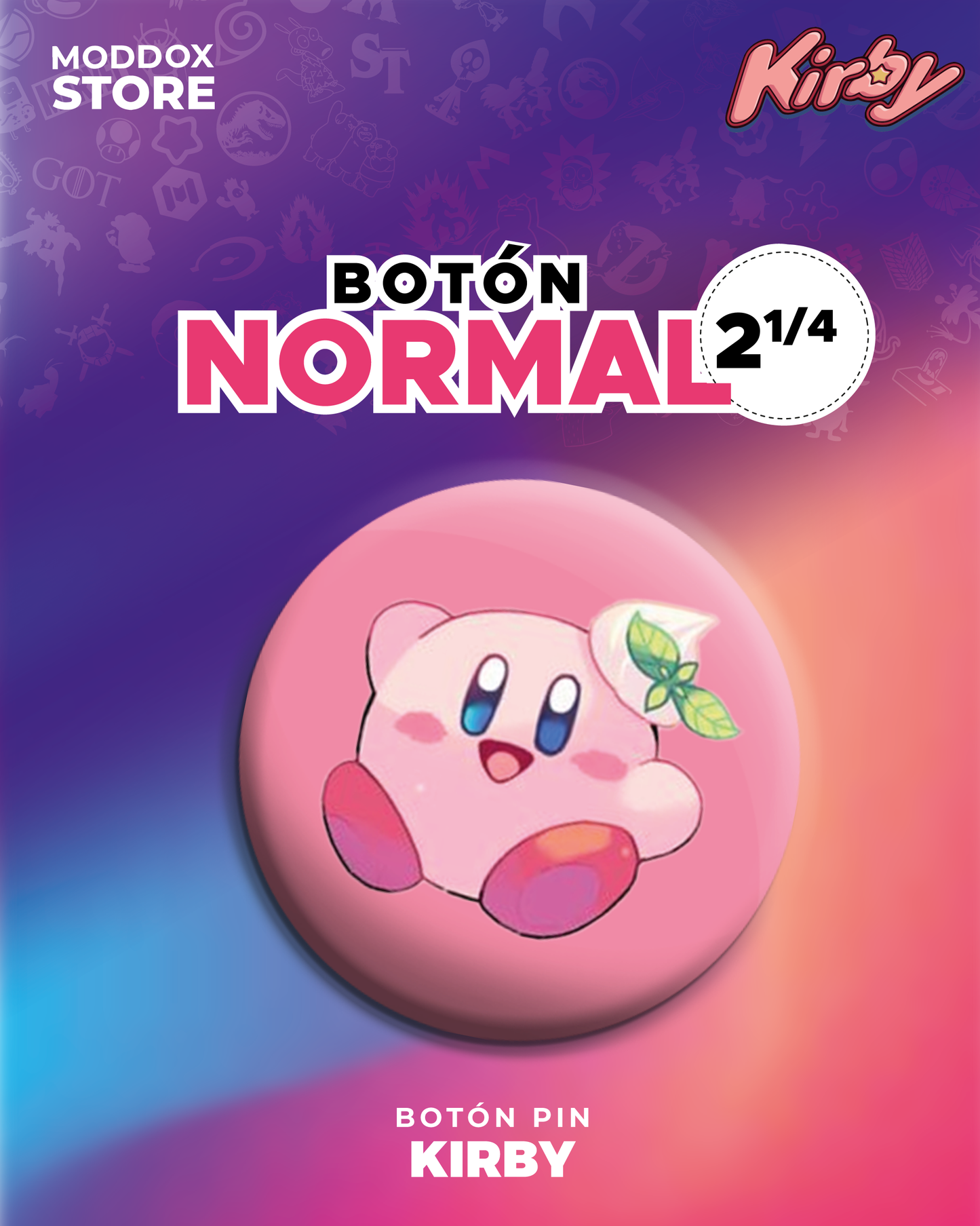 Botón Pin | Kirby