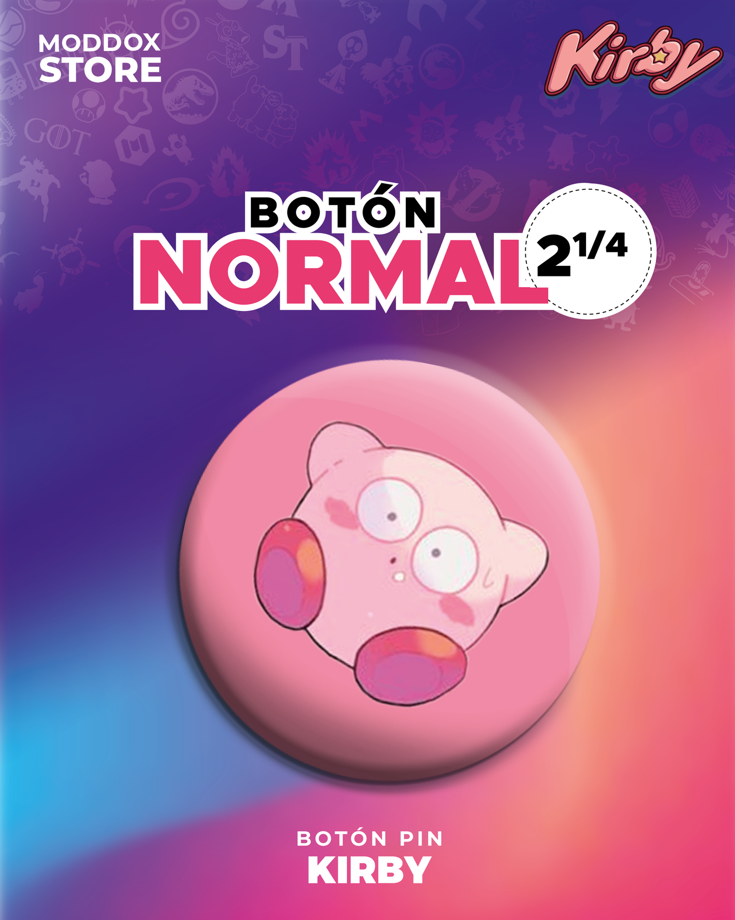 Botón Pin | Kirby