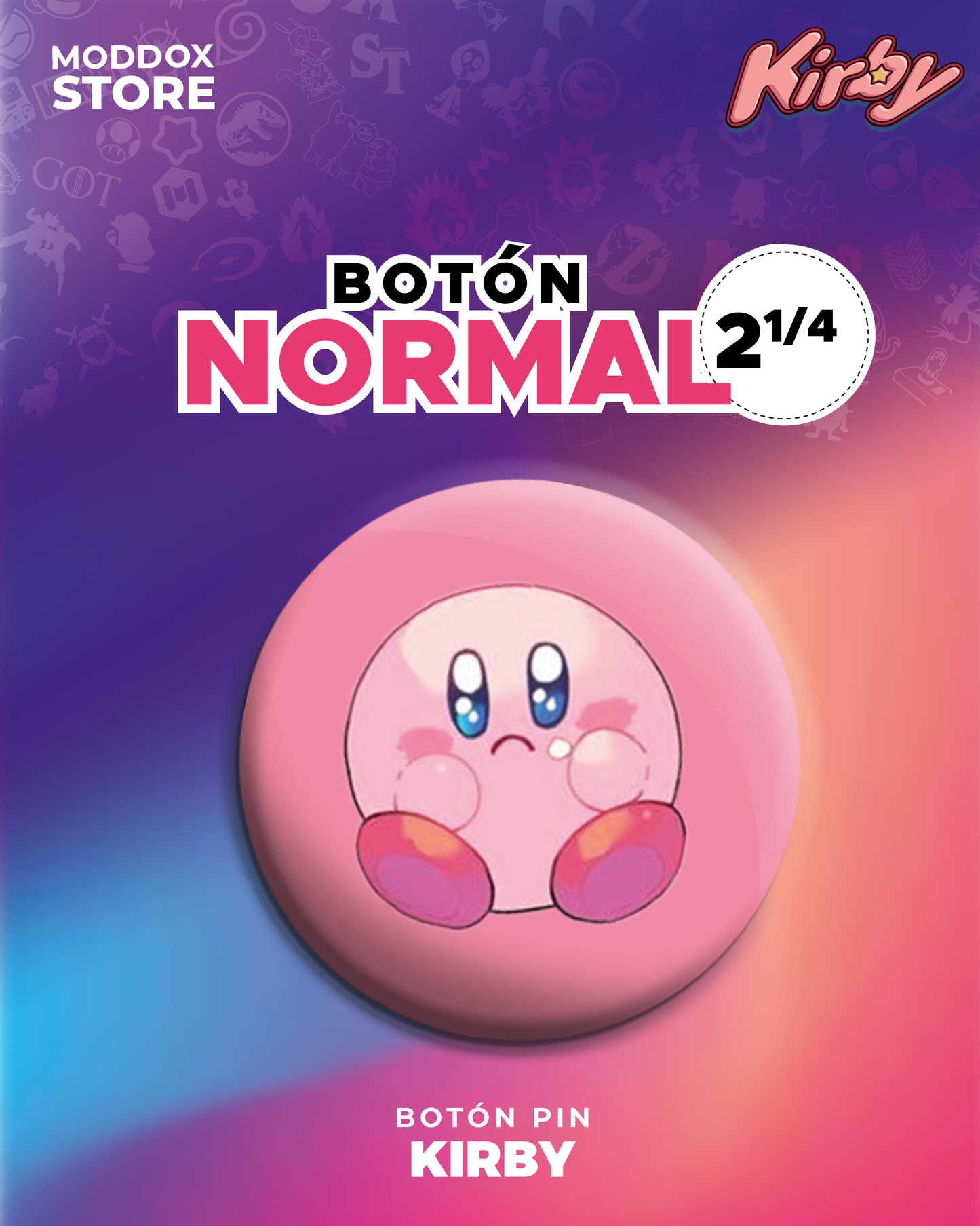 Botón Pin | Kirby