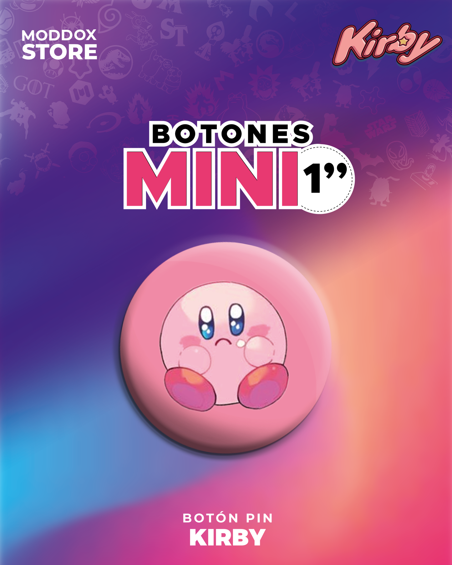 Botón Pin | Kirby