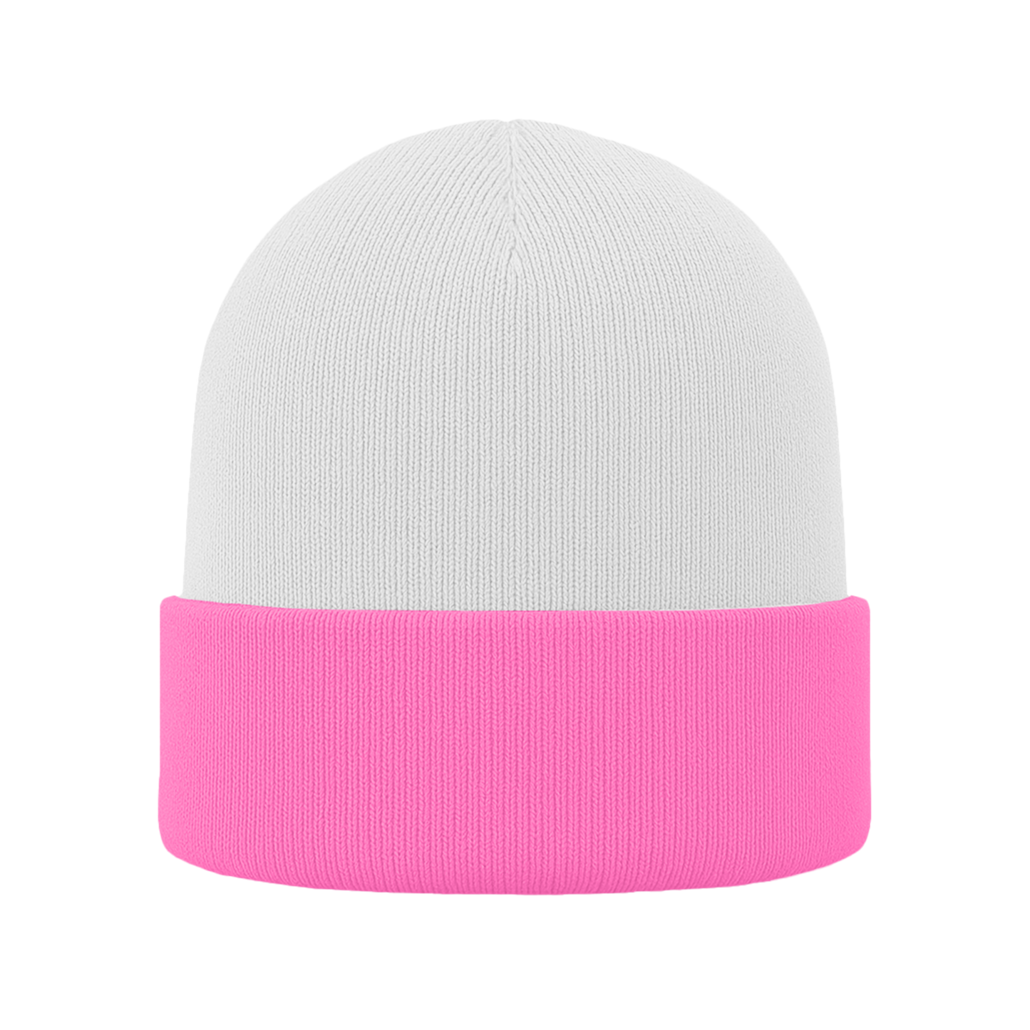 Gorro | Combinado | Cabeza blanco (C01) / Frente rosado (C129)