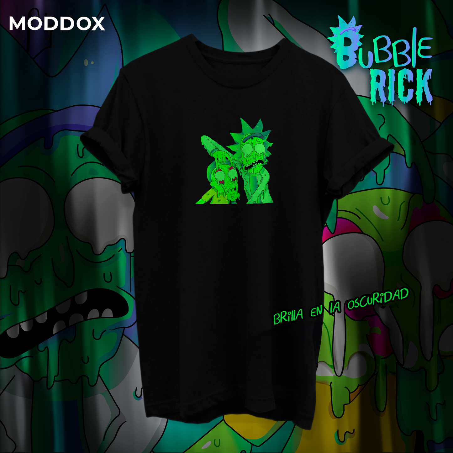 T-shirt | Rick And Morty | Bubble Rick