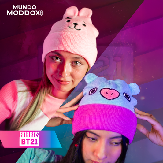 Gorro | BT21 | Cookey & Mang