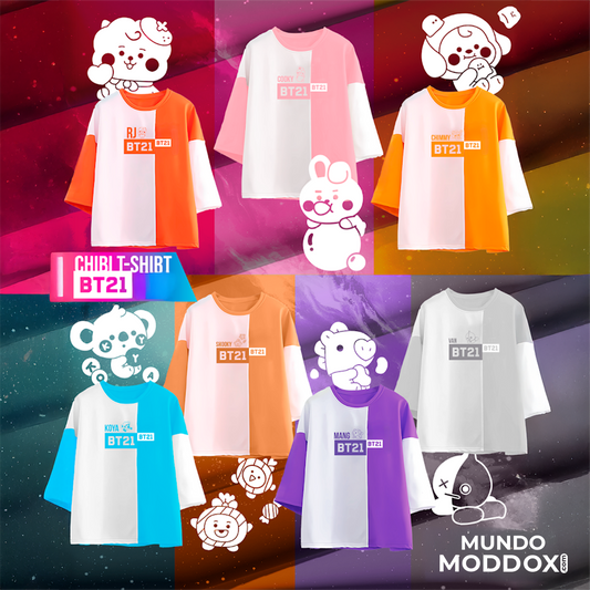 T-Shirts Chibi BT21 | BT21
