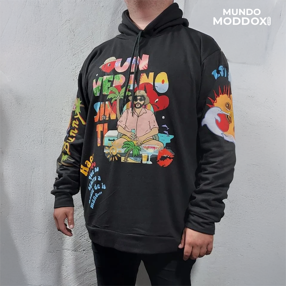 Hoodie | Bad Bunny | Un verano sin ti (Black Edition)