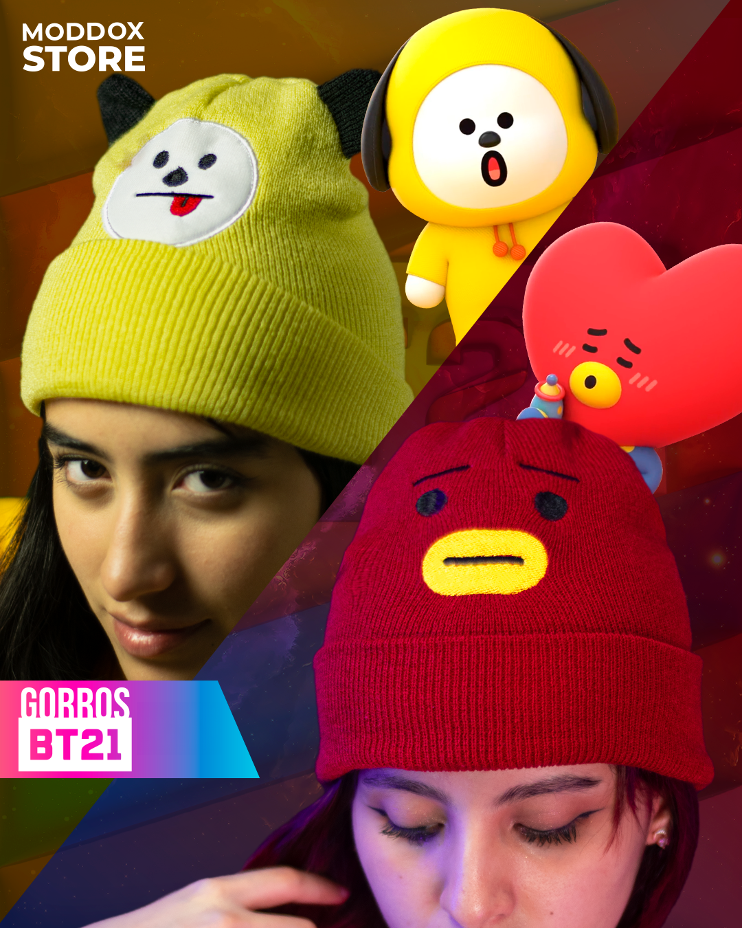 Gorro | BT21 | Chimmy And Tata |