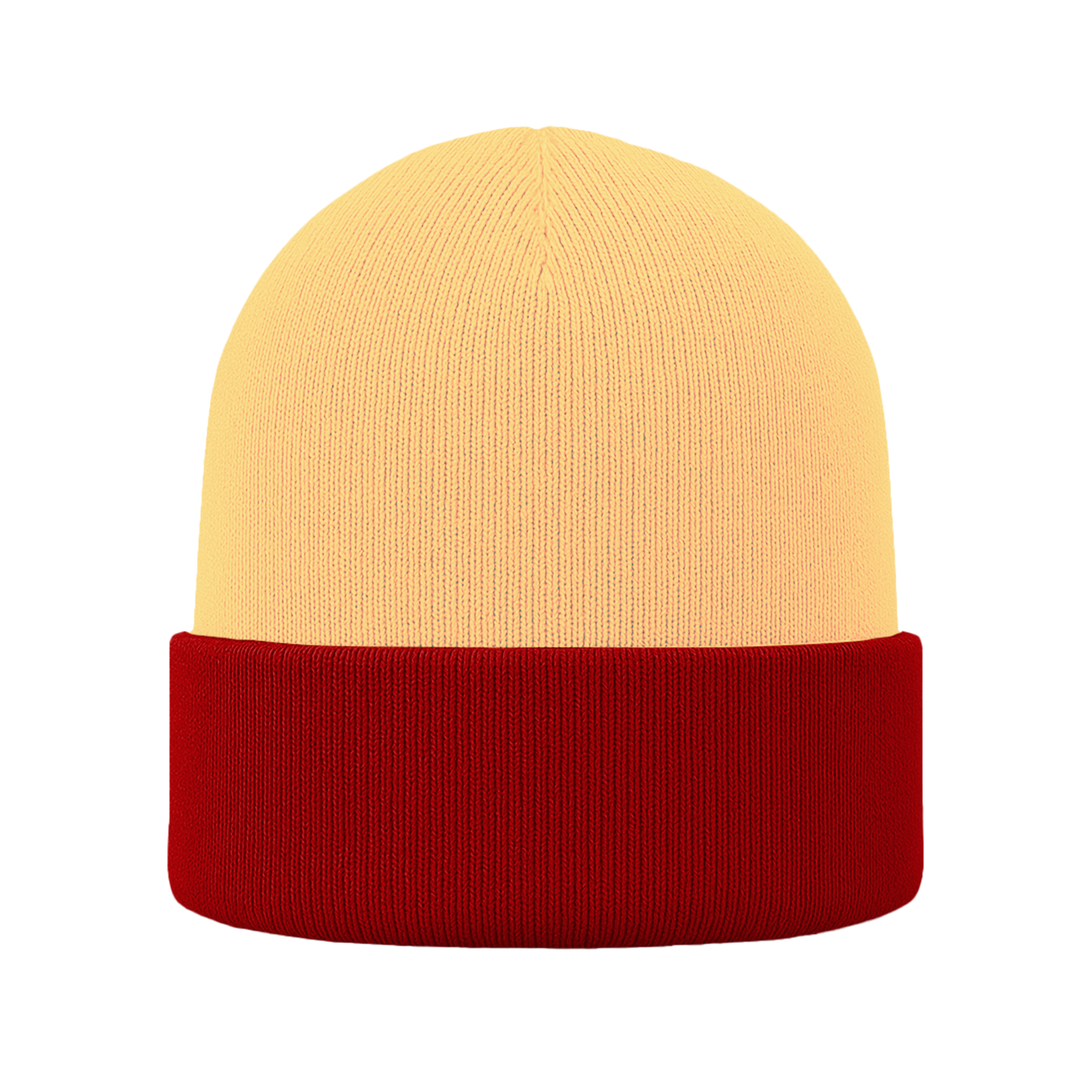 Gorro | Combinado | Cabeza crema (C471) / Frente Rojo (C51)