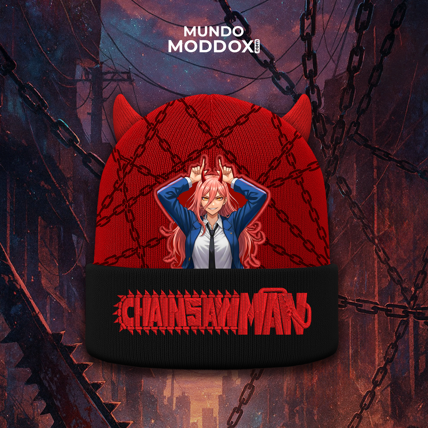 Gorro | Chainsaw Man | Power Chains