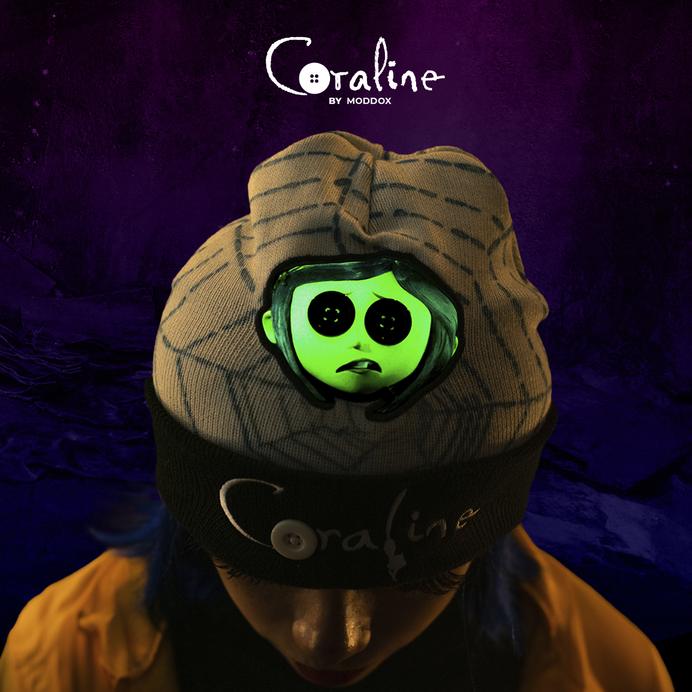 Gorro | Coraline | Spider Button