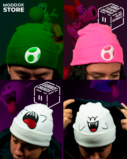 Gorro | Mario Bros | Boo´s And Yoshis