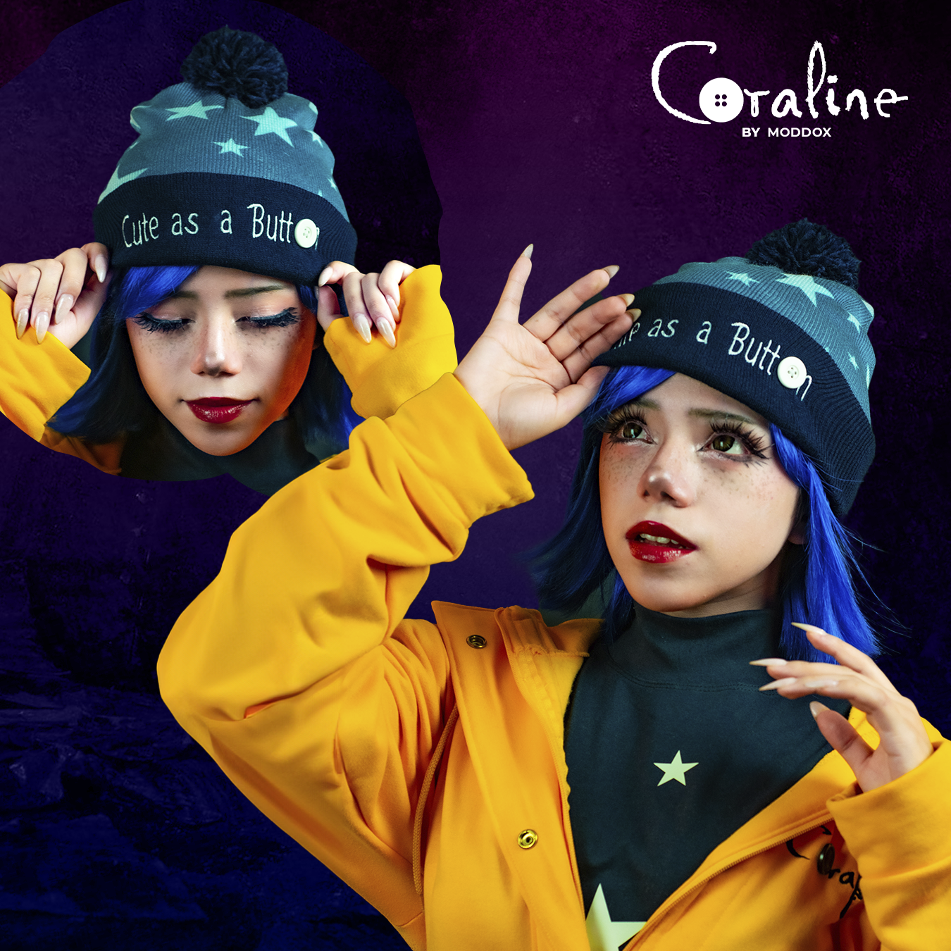 Gorro | Coraline | Cute as a Button