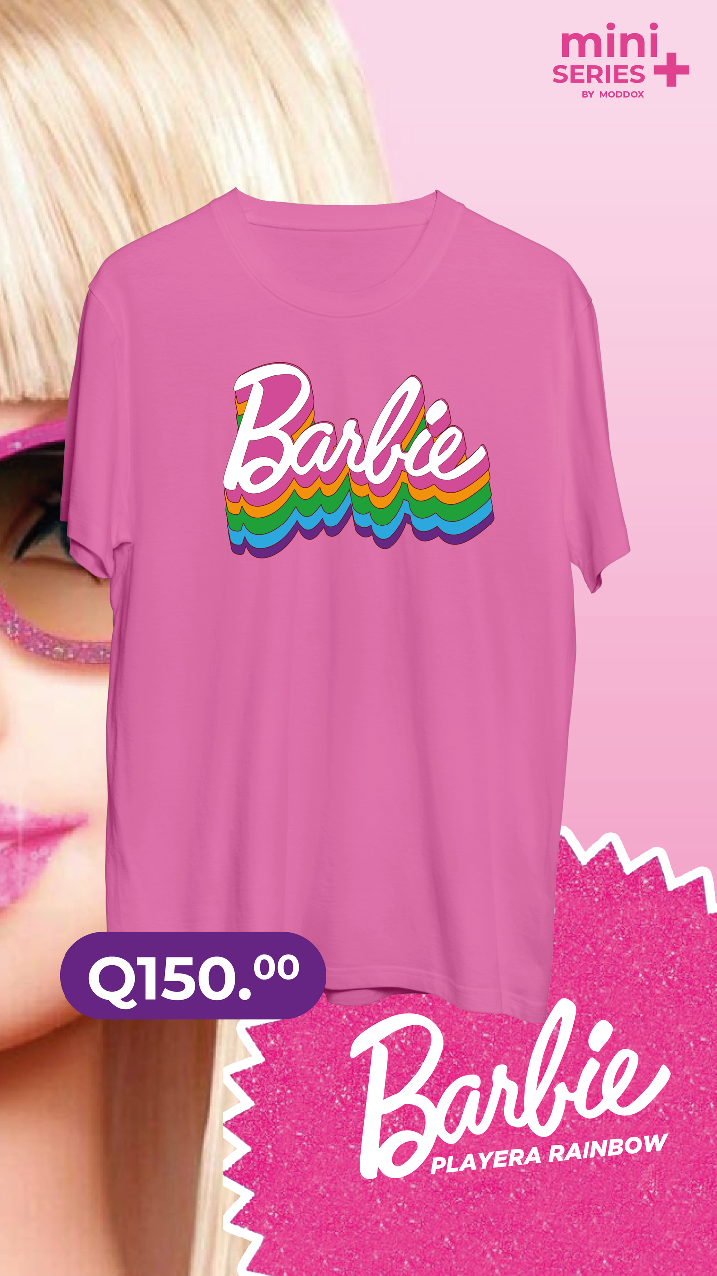 T-Shirt | Barbie Rainbow