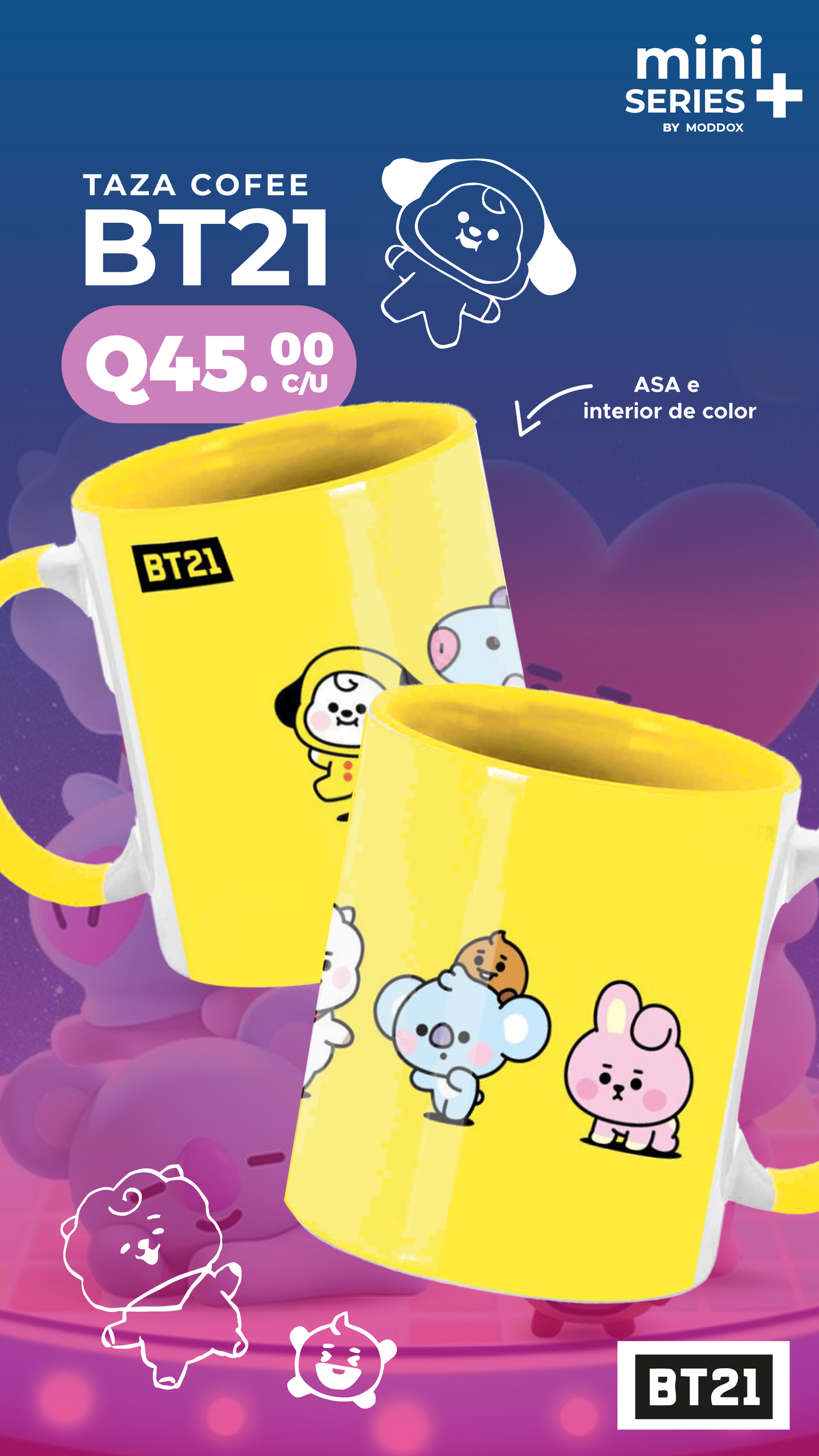 Tazas BT21 Edition