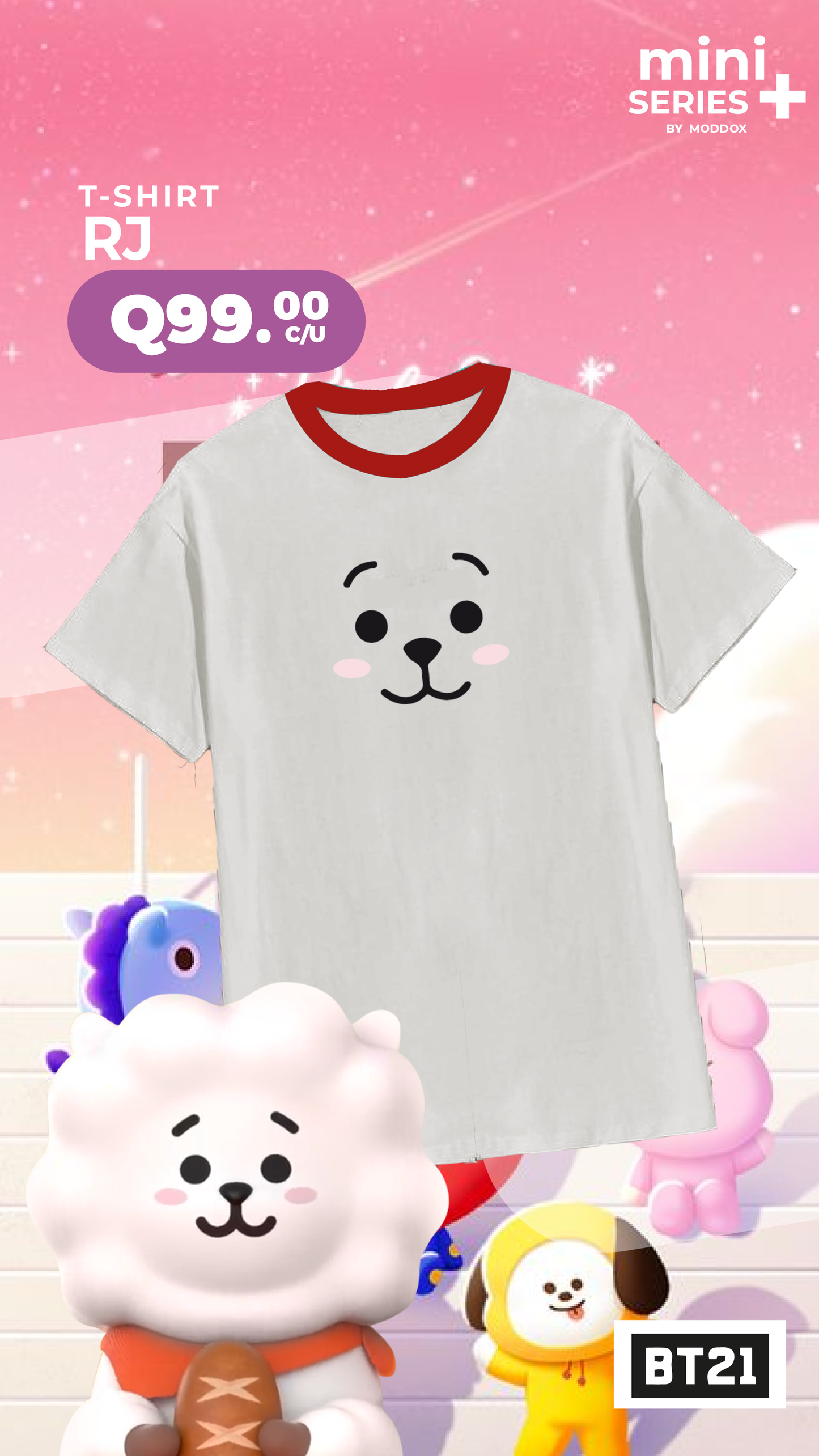 T-Shirt RJ and Van BT21