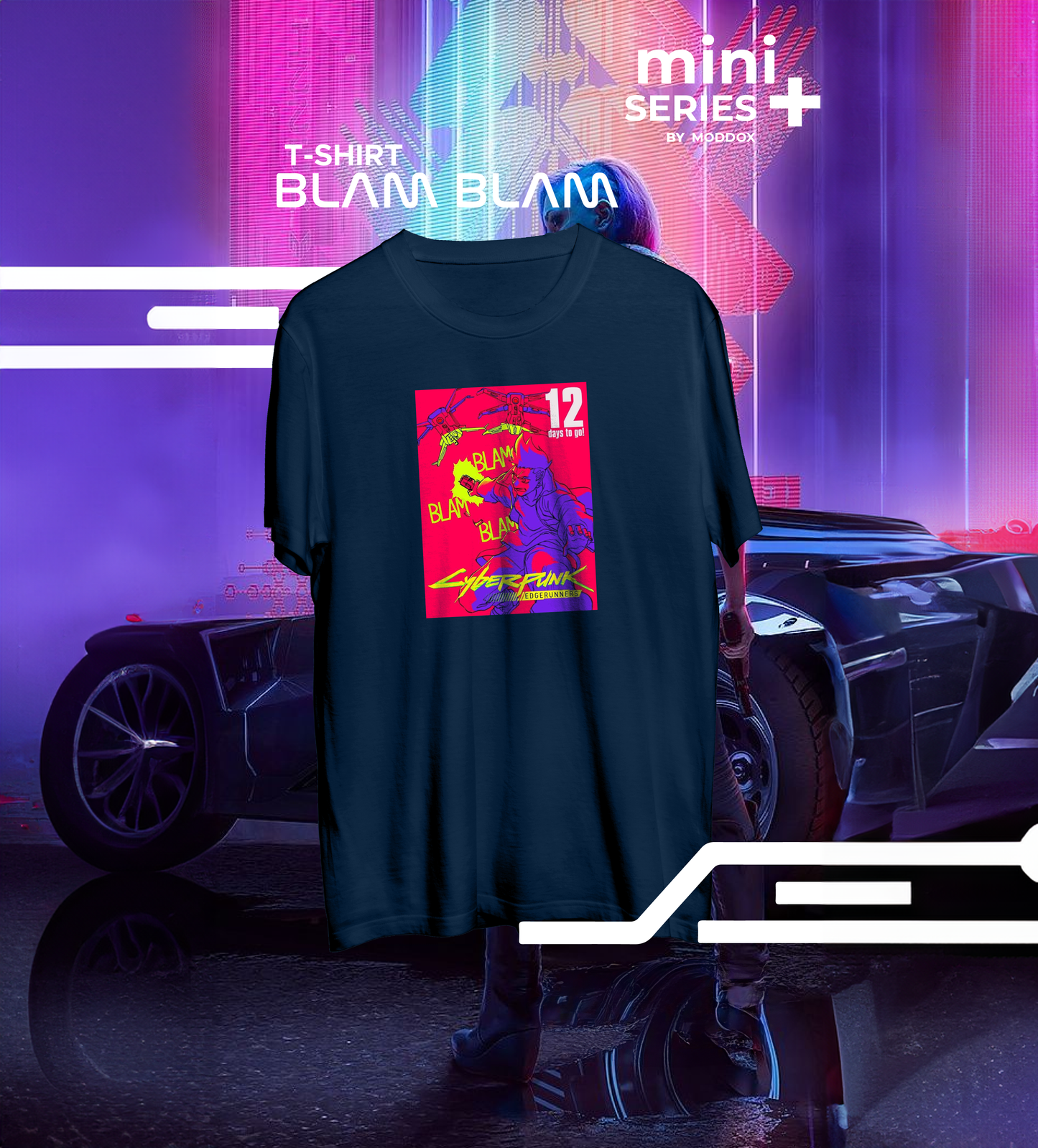 T-Shirt | Cyberpunk | Blam Blam