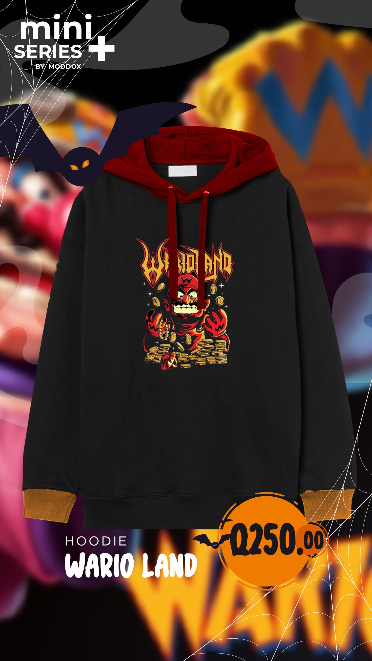 Hoodie | Mario Bross | Wario Land