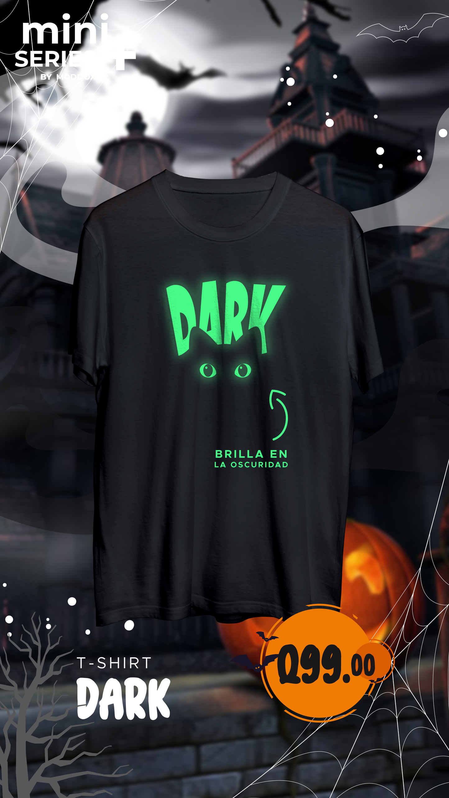 T-Shirt | Halloween | Dark Cat