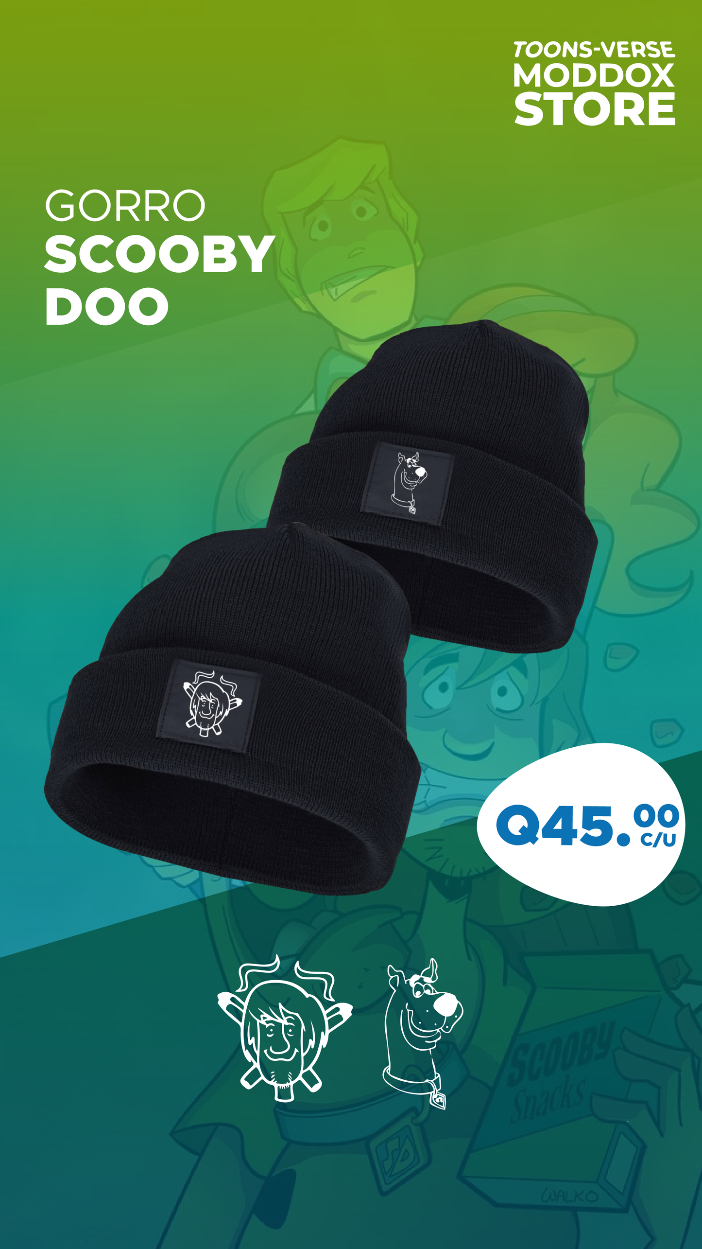 Gorro Scooby Doo