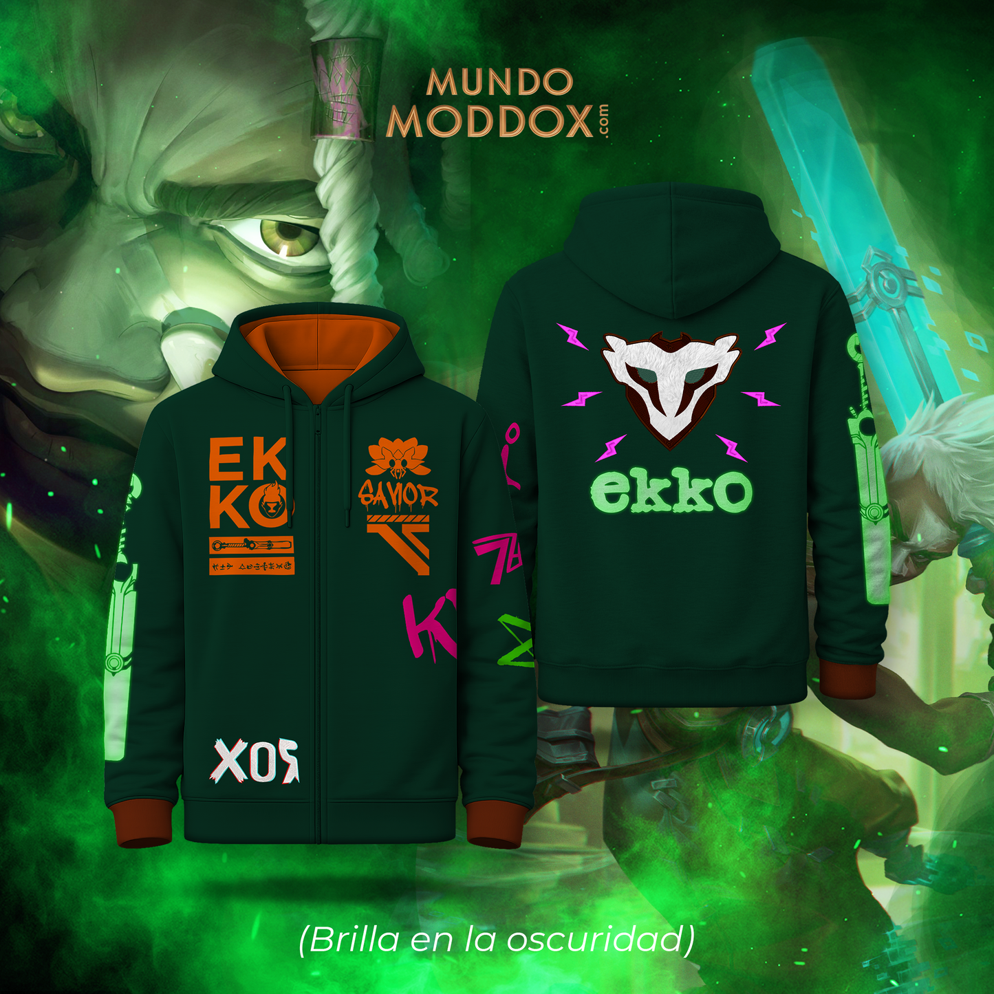 Hoodie | Arcane | Ekko