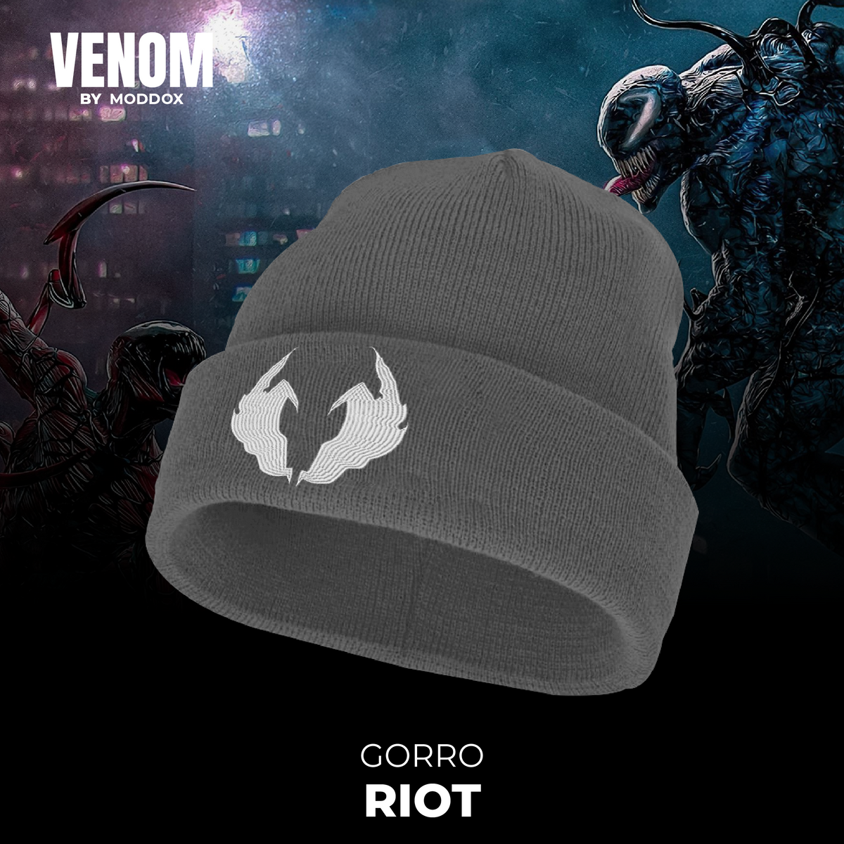 Venpoom Riot Gorro | Venom | Riot – Moddox