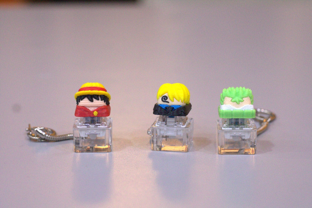 Key caps | One piece | Monster Trio