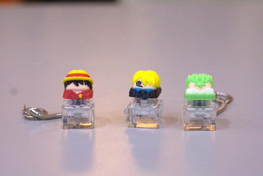 Key caps | One piece | Monster Trio