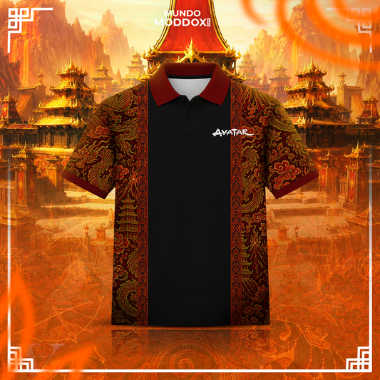 Playera Polo | Avatar | Nación del Fuego