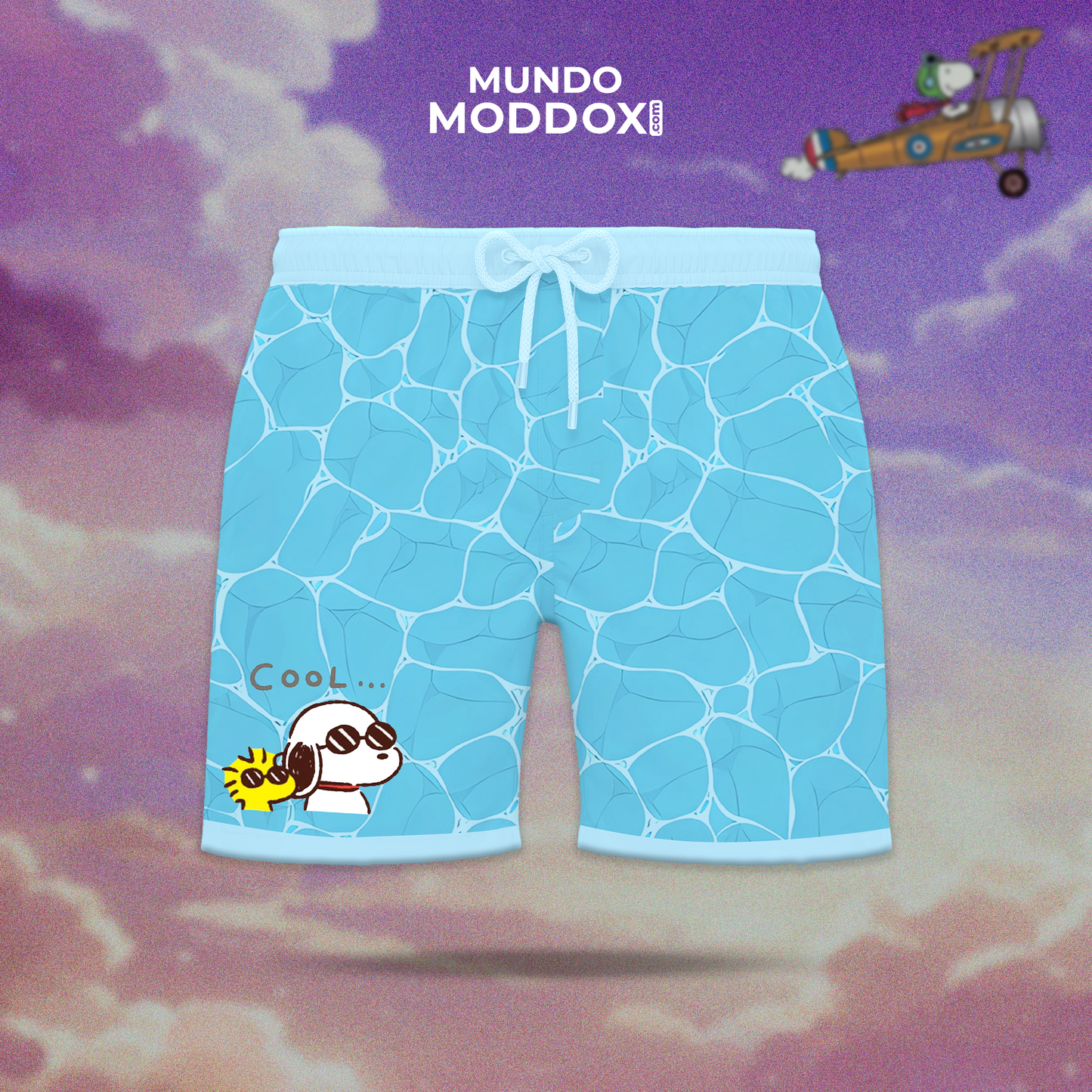 Pantaloneta | Snoopy | Cool