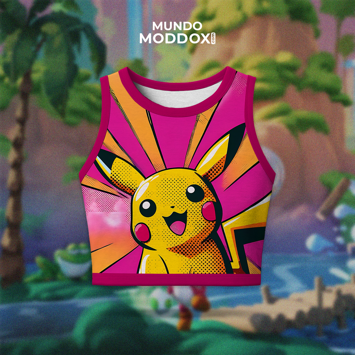 Crop Top | Pokemon | Pikachu Pop