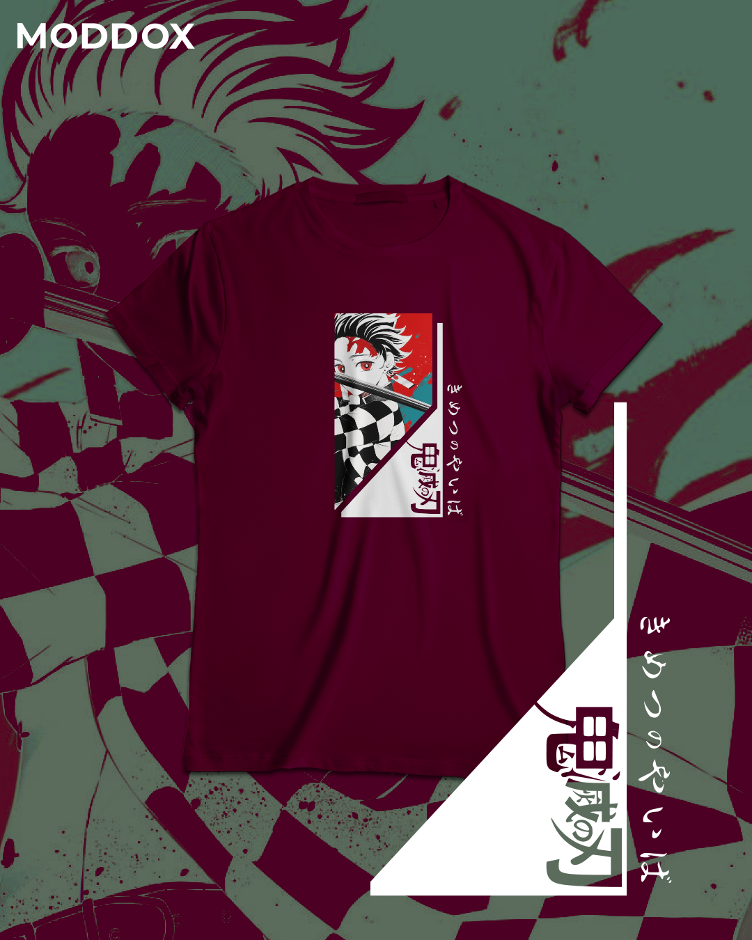 T-Shirt | Kimetsu no Yaiba | Tanjiro Battle