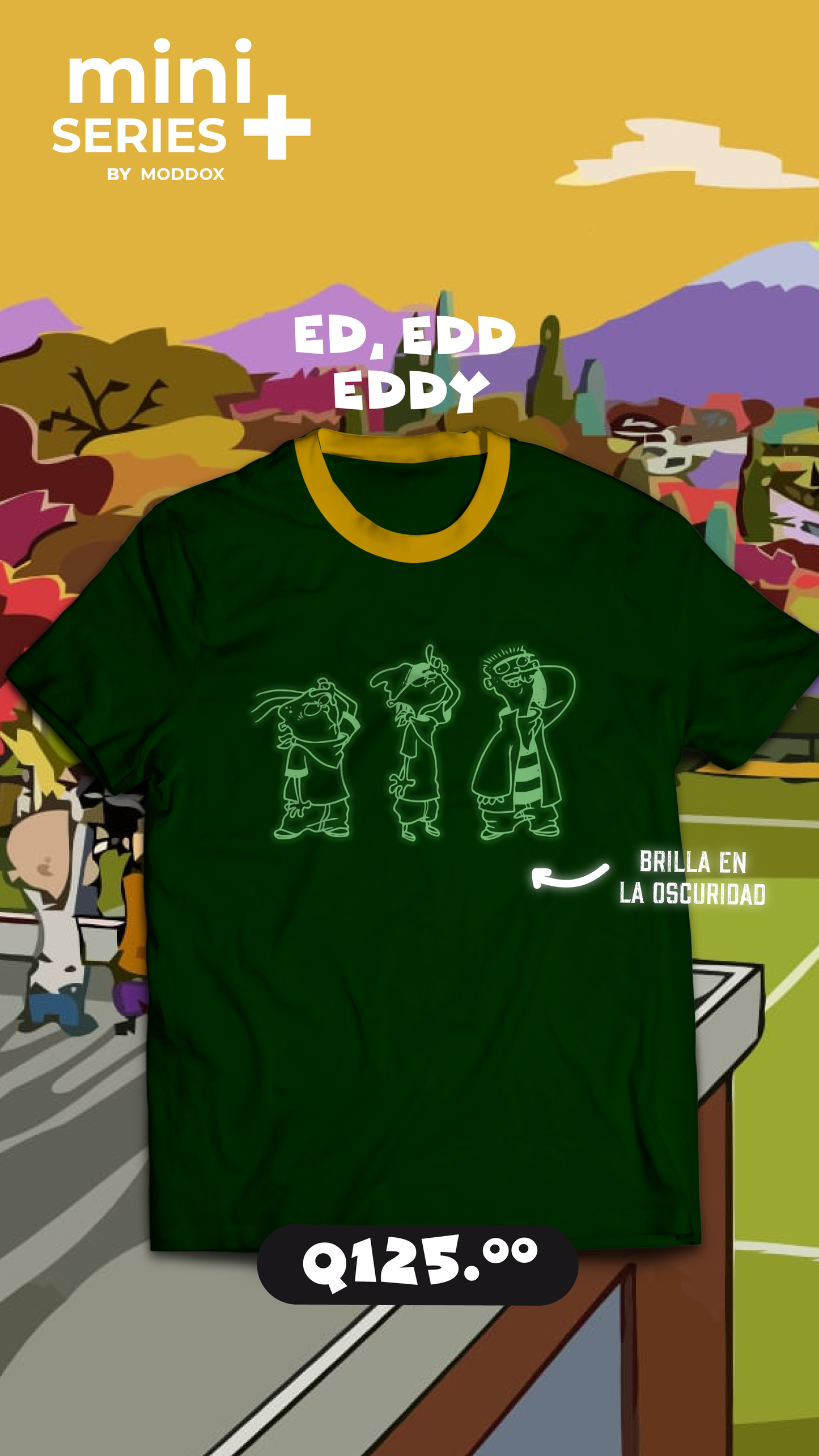 T-Shirt ED EDD And EDDY Glow in The Dark