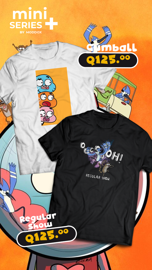 T-Shirt Gumball and Regular Show