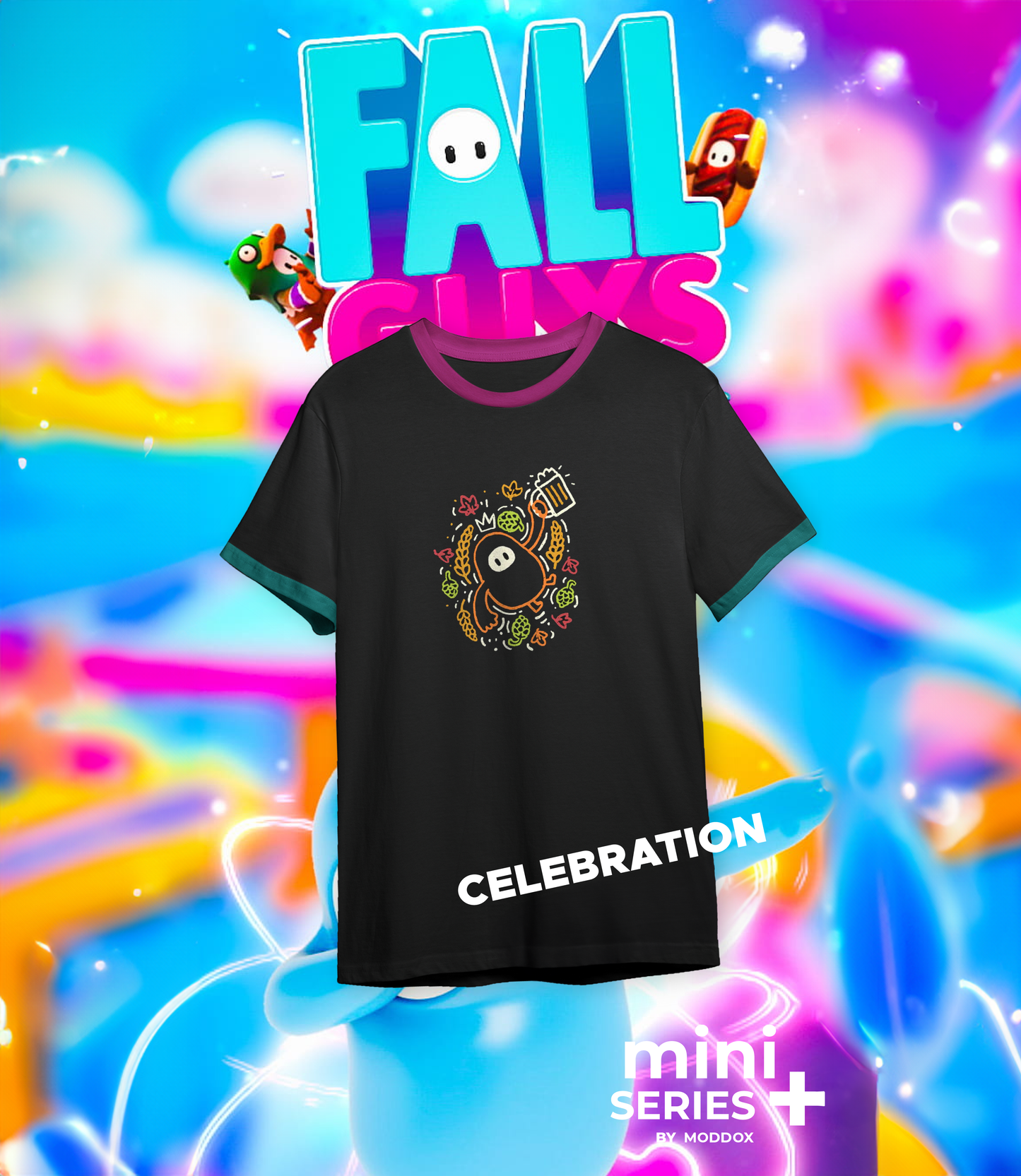 T-shirt | Fall Guys | Celebration