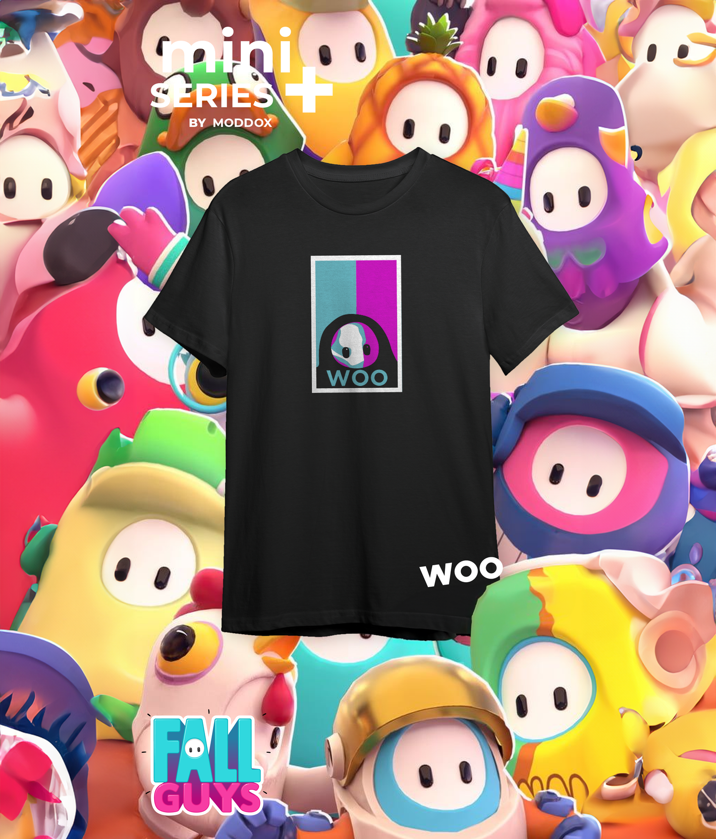 T-shirt | Fall Guys | Woo