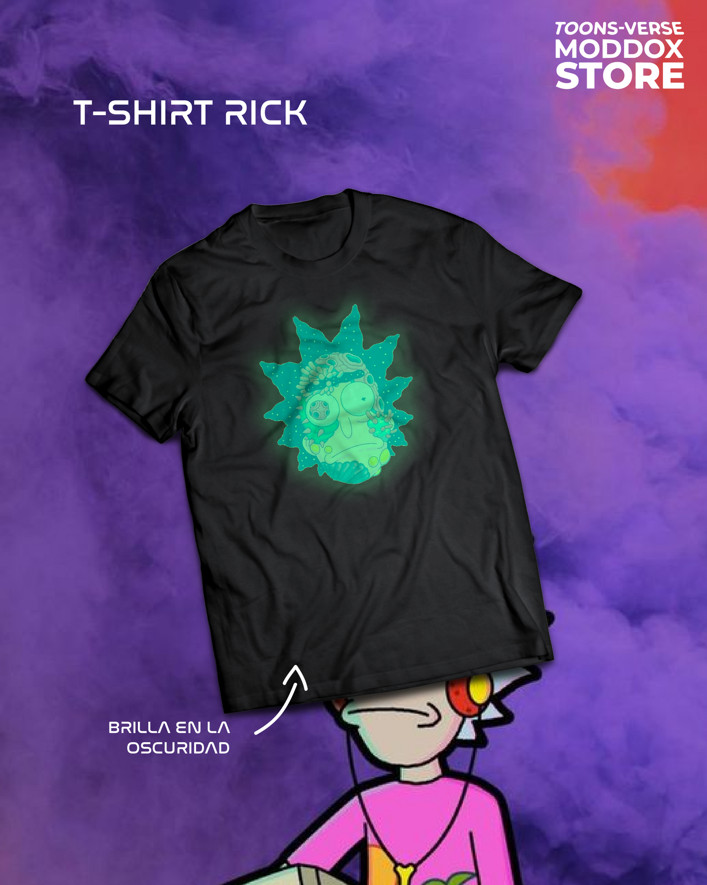 T-shirt | Rick And Morty | Cyber Rick