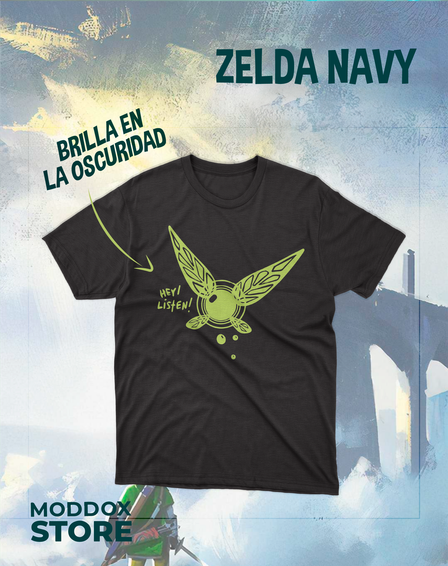 T-Shirt | Zelda | Navy