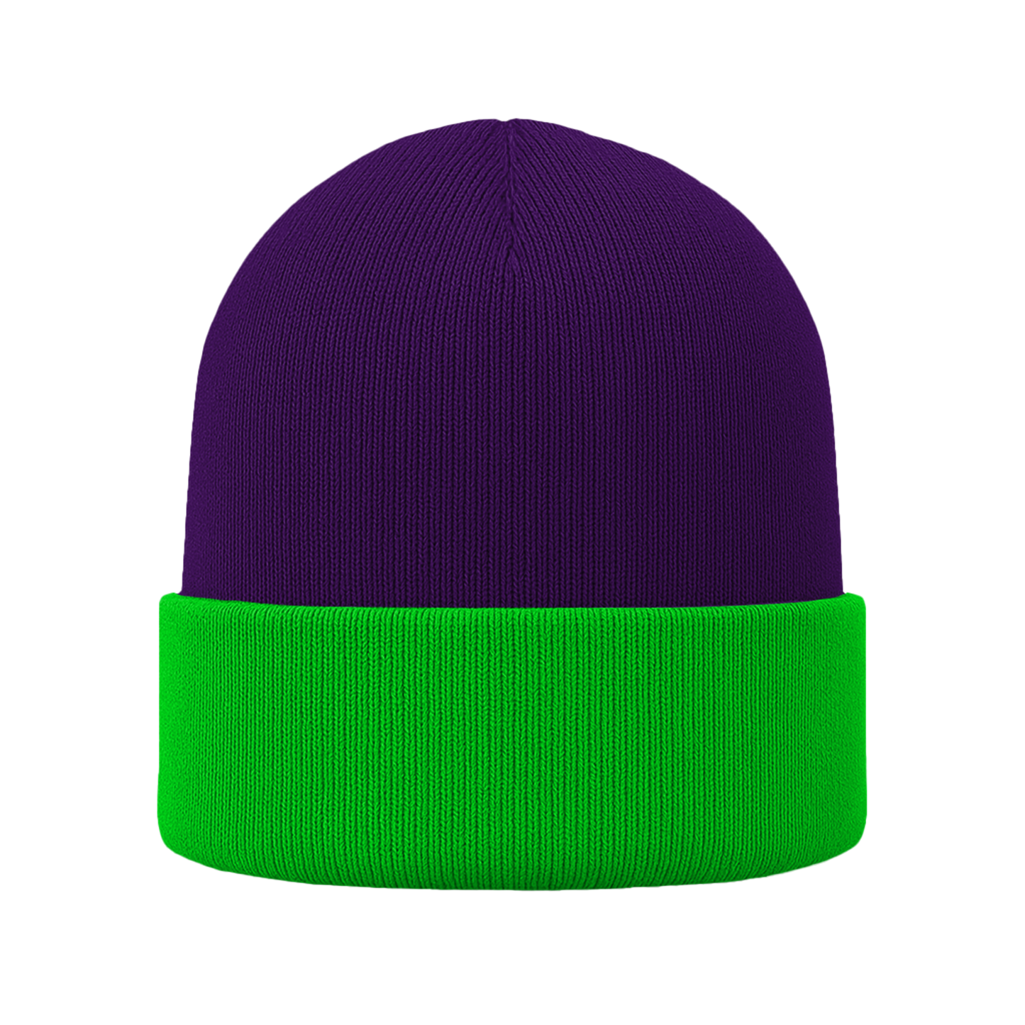 Gorro | Combinado | Cabeza morado (C57) / Frente verde limón (C151)