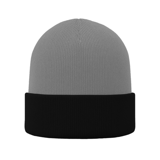 Gorro | Combinado | Cabeza gris (C124) / Frente negro (C43)