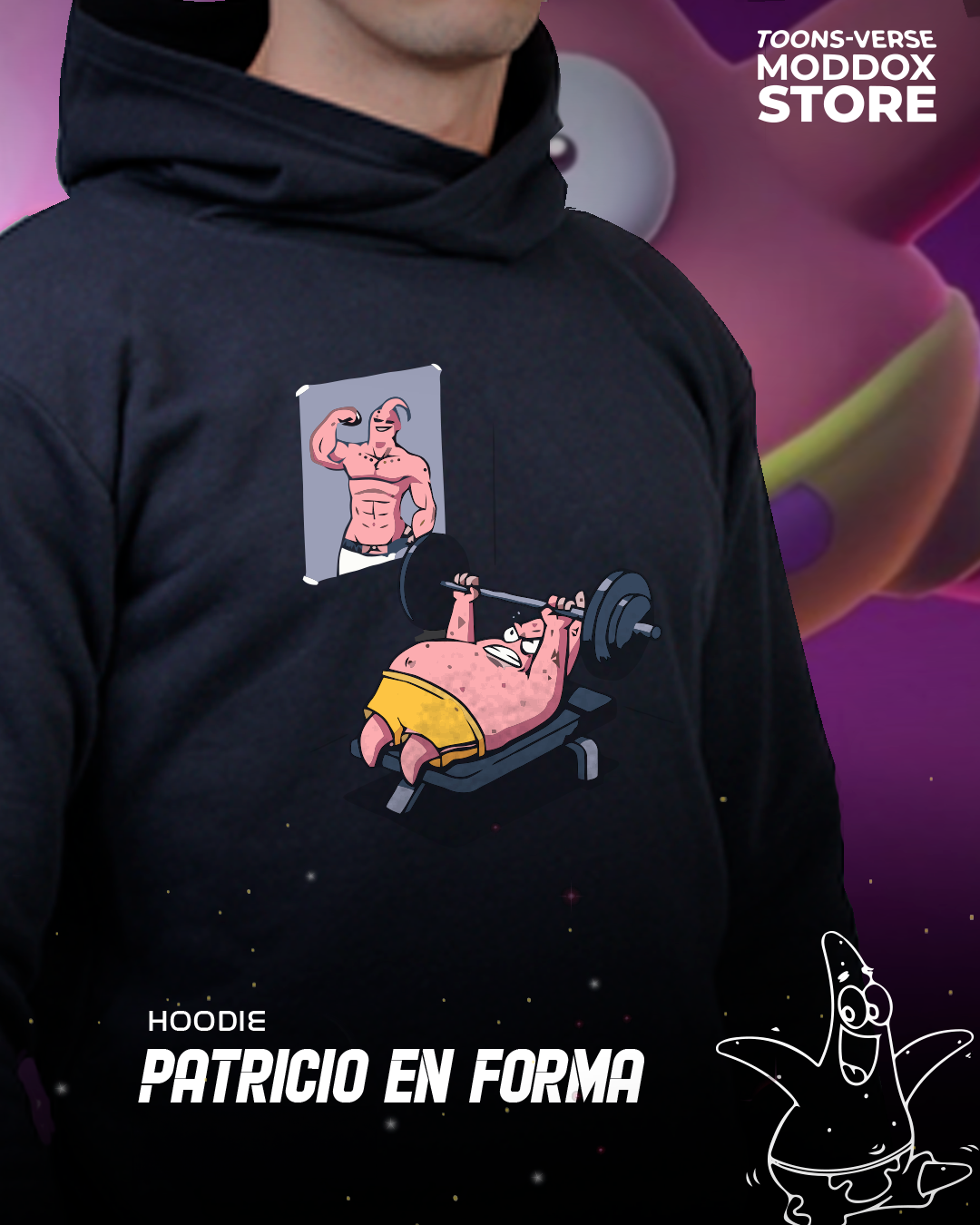 Hoodie | Bob Esponja | Training Patrick