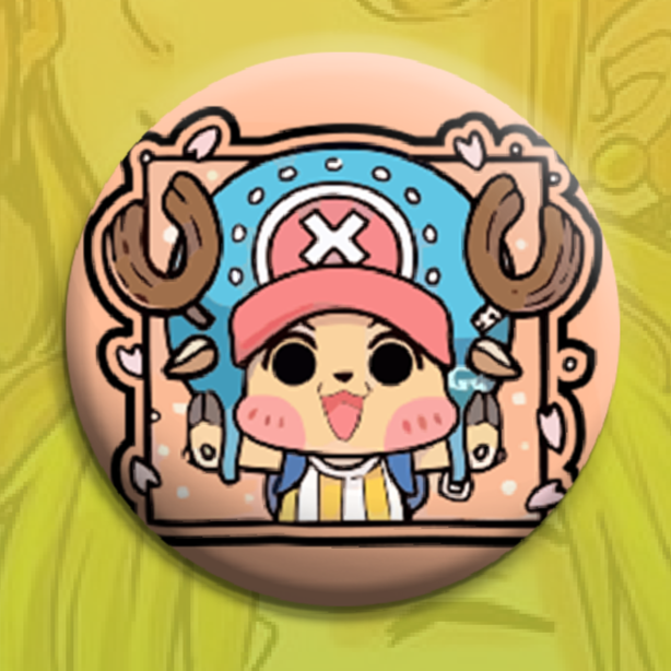 Botones | one piece | Chibis