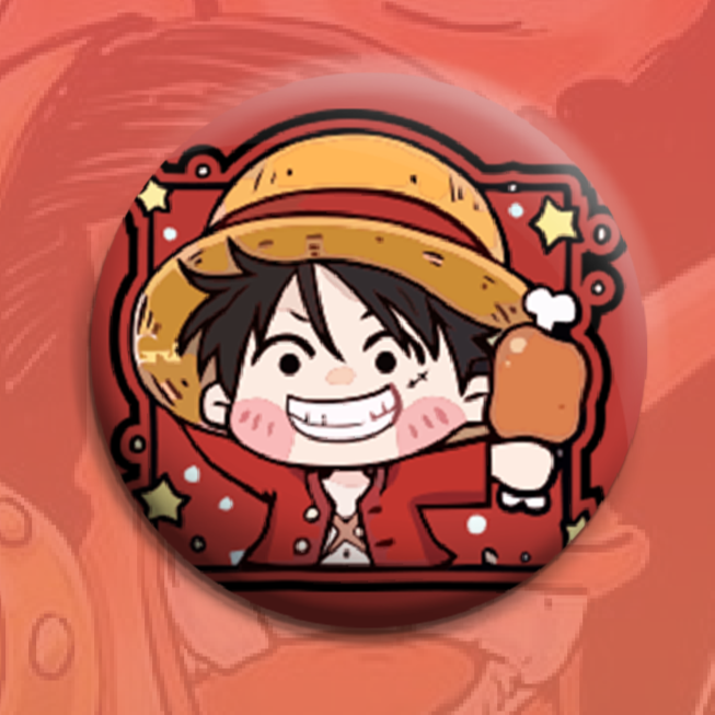 Botones | one piece | Chibis