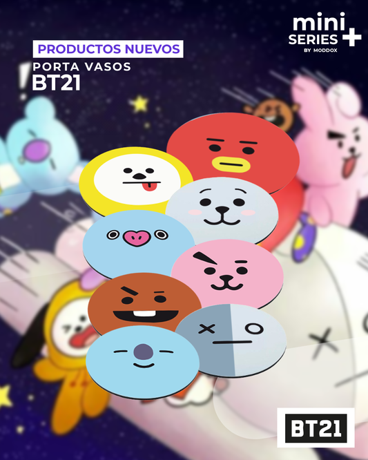 Portavasos | BT21 | Redondos