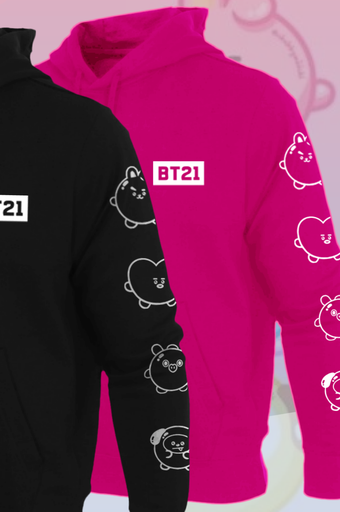 Hoodie | BT21 | btbumbblegum