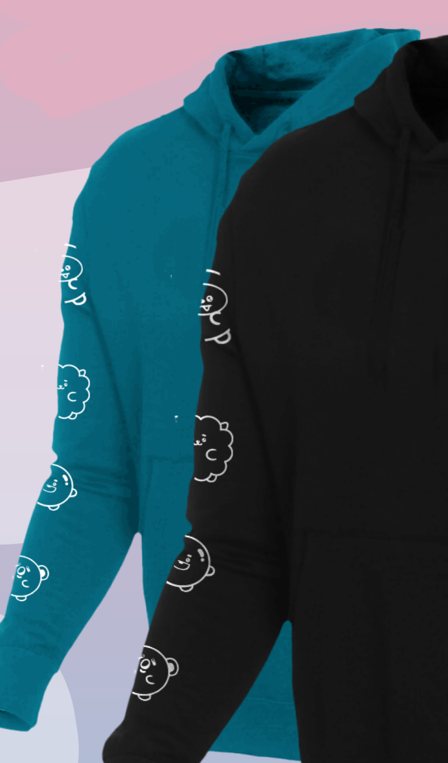 Hoodie | BT21 | btbumbblegum