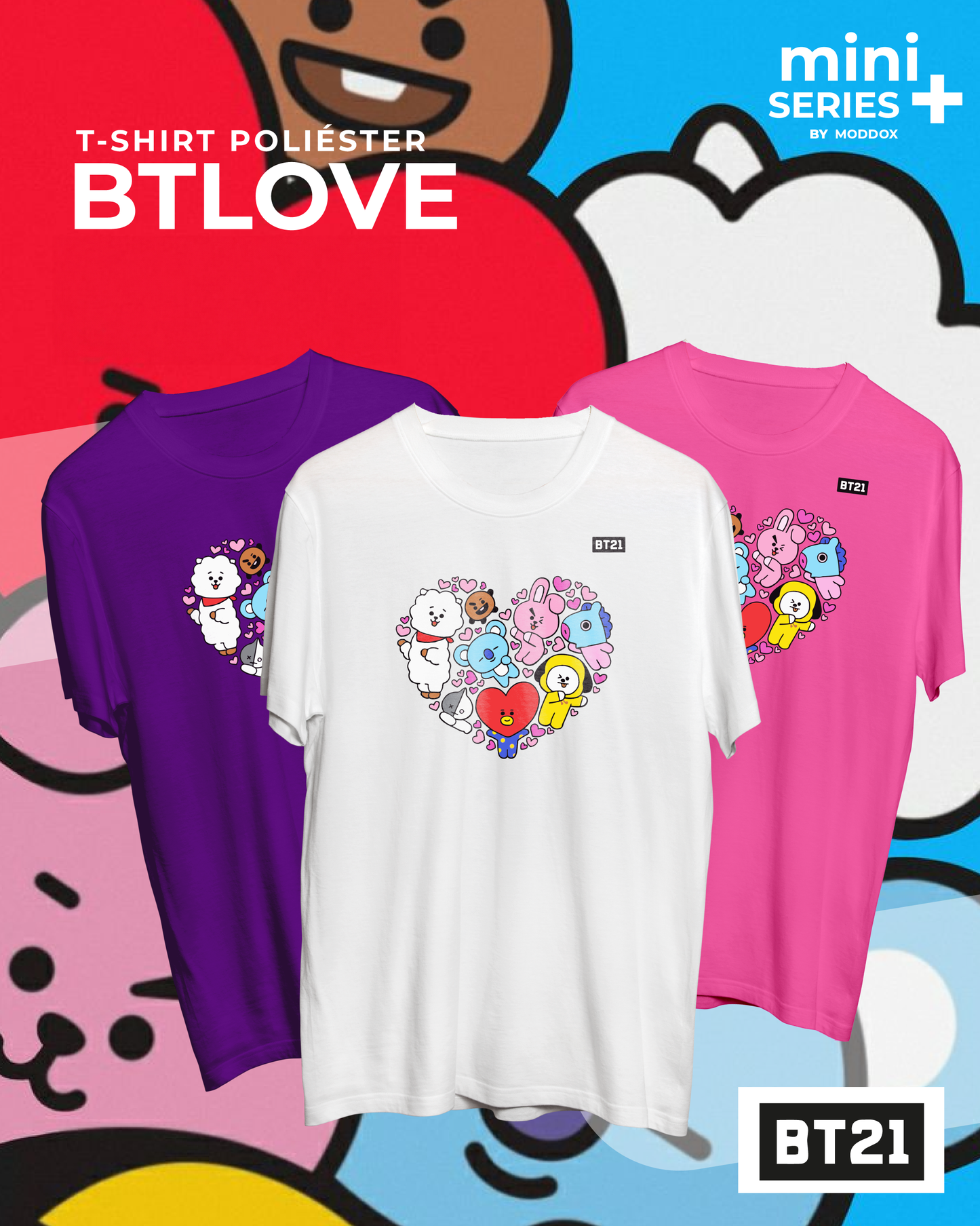 T-Shirt | BT21 | BTLOVE