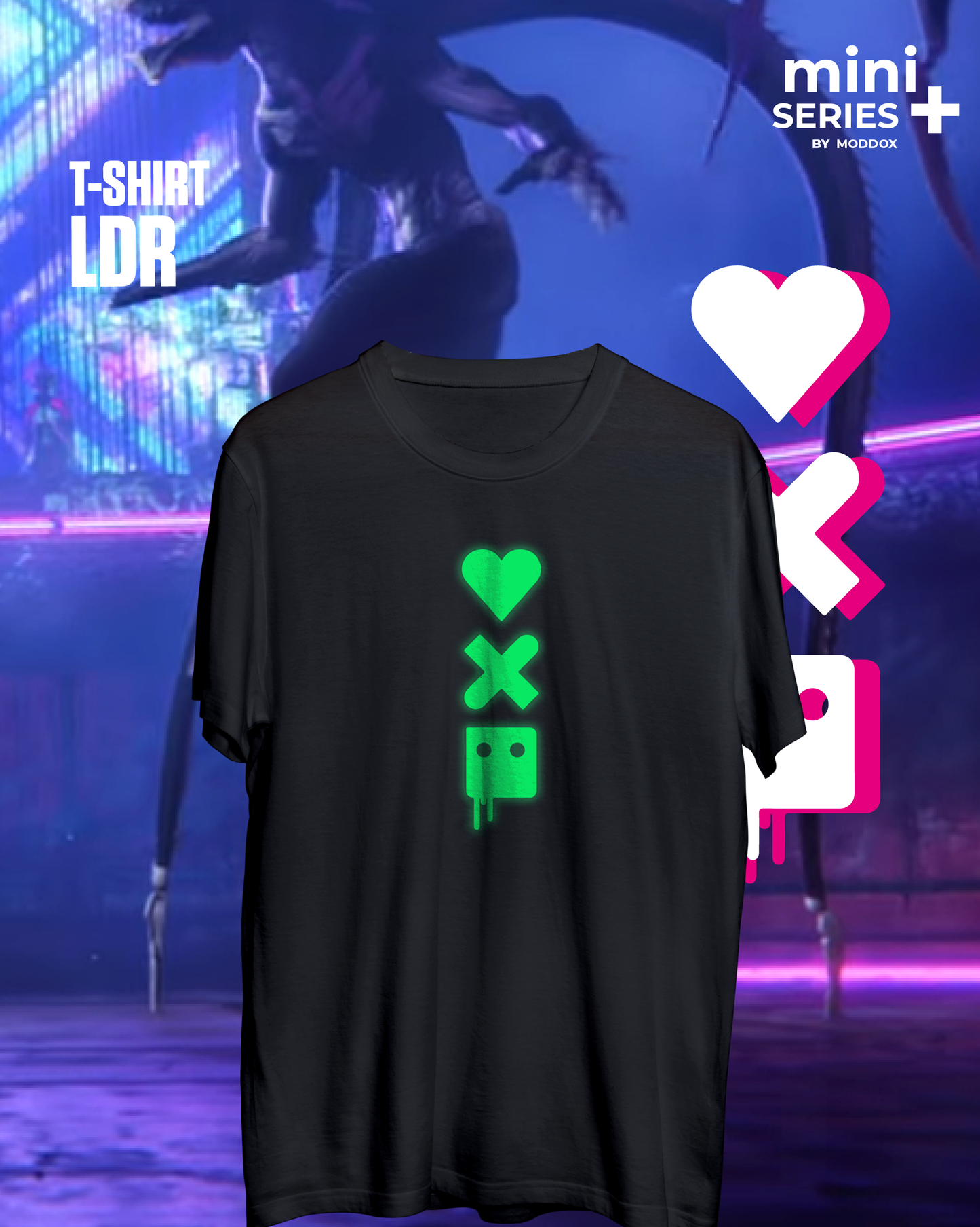 T-Shirt | Love Death + Robots | Symbols