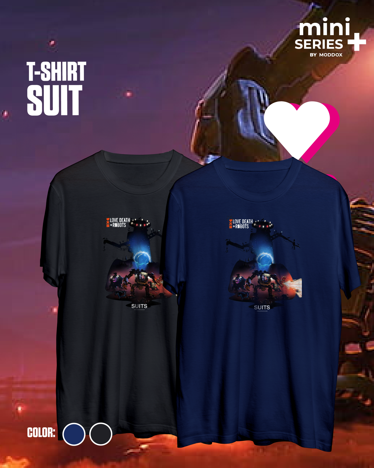 T-Shirt | Love Death + Robots | Suit