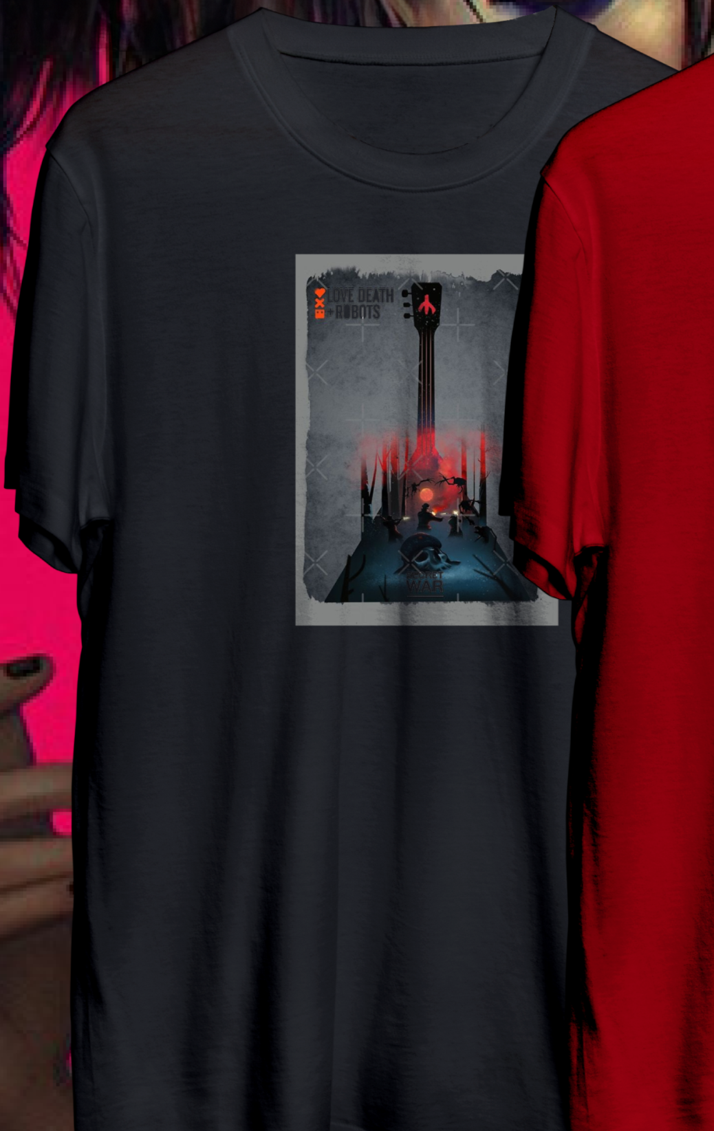 T-Shirt | Love Death + Robots | Secret War