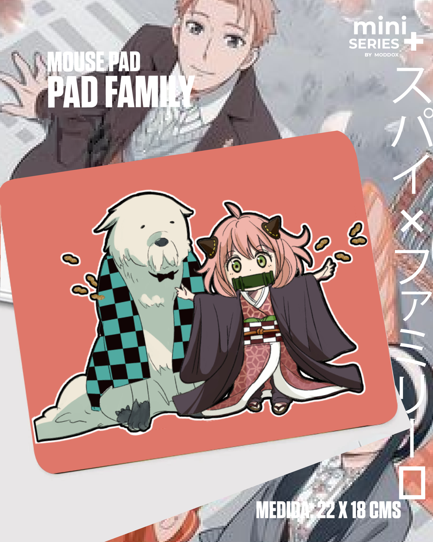 Mousepad | Spy X Family | Kimetsu no Family